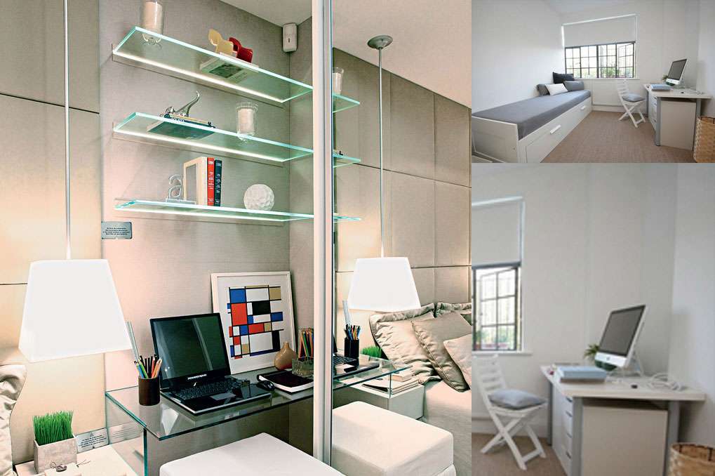 Quarto de Visita: Transformando o home ofice em espa&ccedil;o super aproveit&aacute;vel